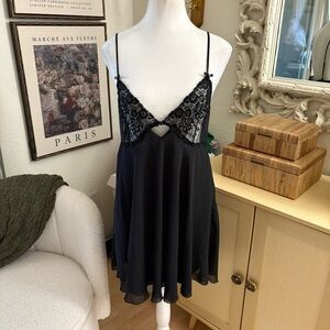 chinese dress ladies S/S 2004 CHRISTIAN DIOR by Galliano Sheer Drop Waist Slip Dress Unworn –  ARCHIVE main image 1